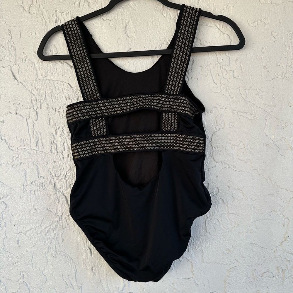 LITTLE PEIXOTO Swimsuit‎ Girl's 16 Ivy Goldtone Strap One-Piece